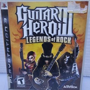 Guitar Hero 3 Legends of rock Ps3